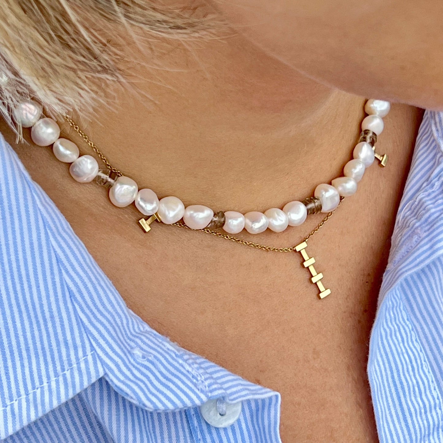 Line Solid Necklace