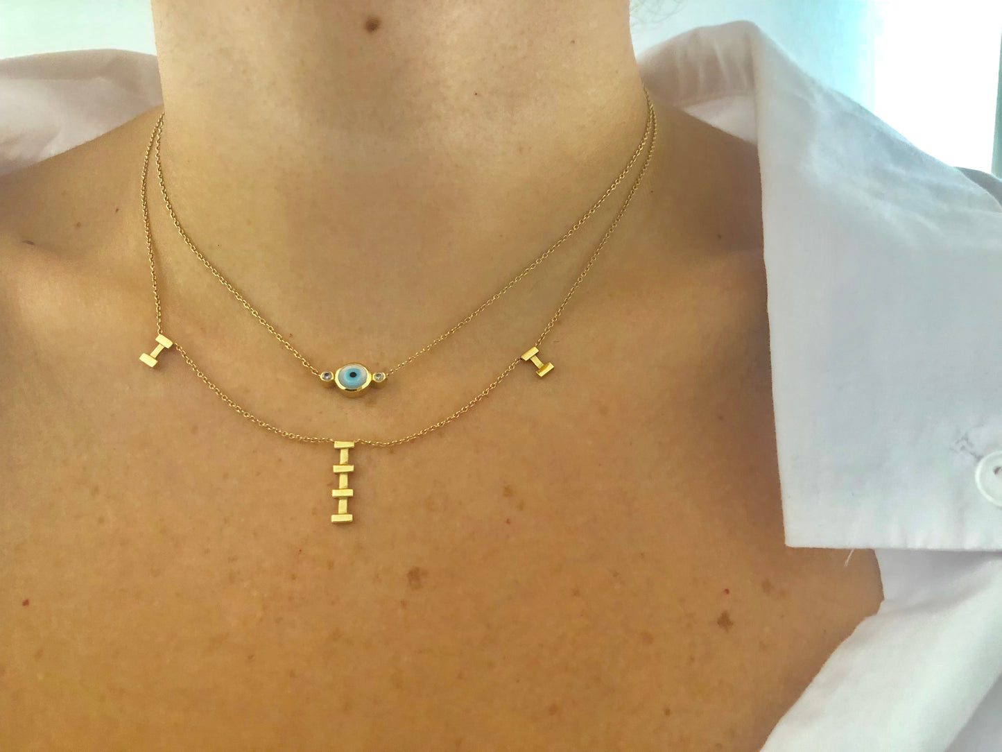 Line Solid Necklace