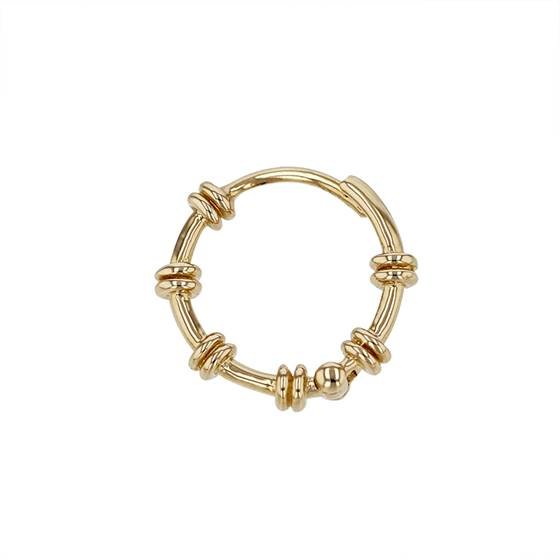 Mix Hoop Huggie Earring