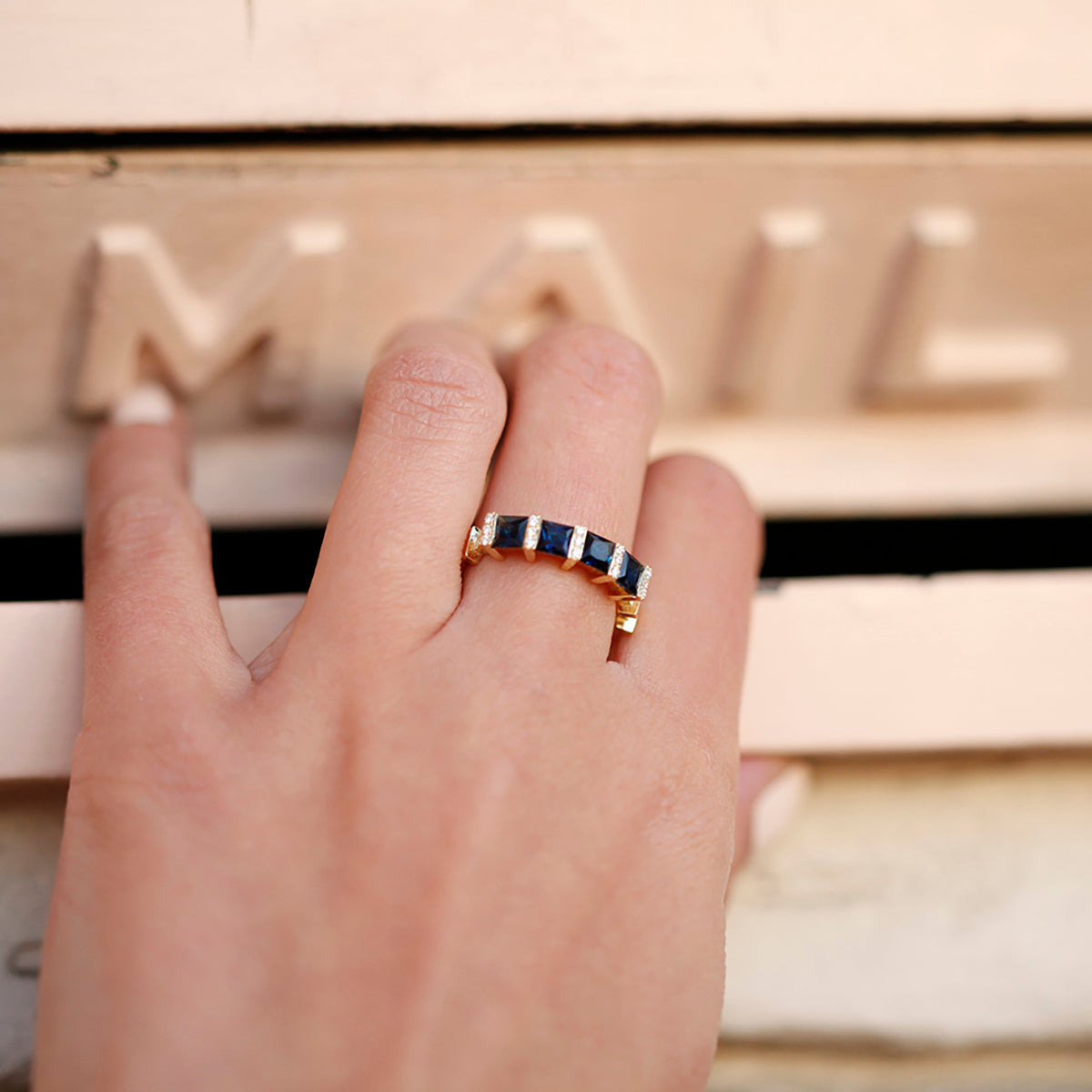 Achaemenid Sapphire Ring