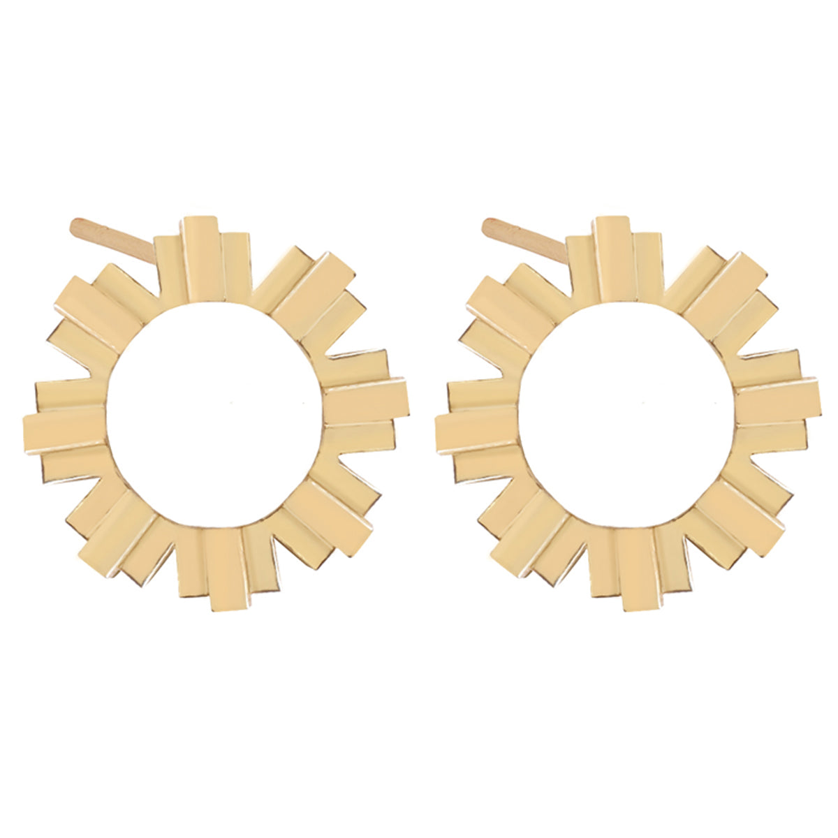 Sun Solid Earrings