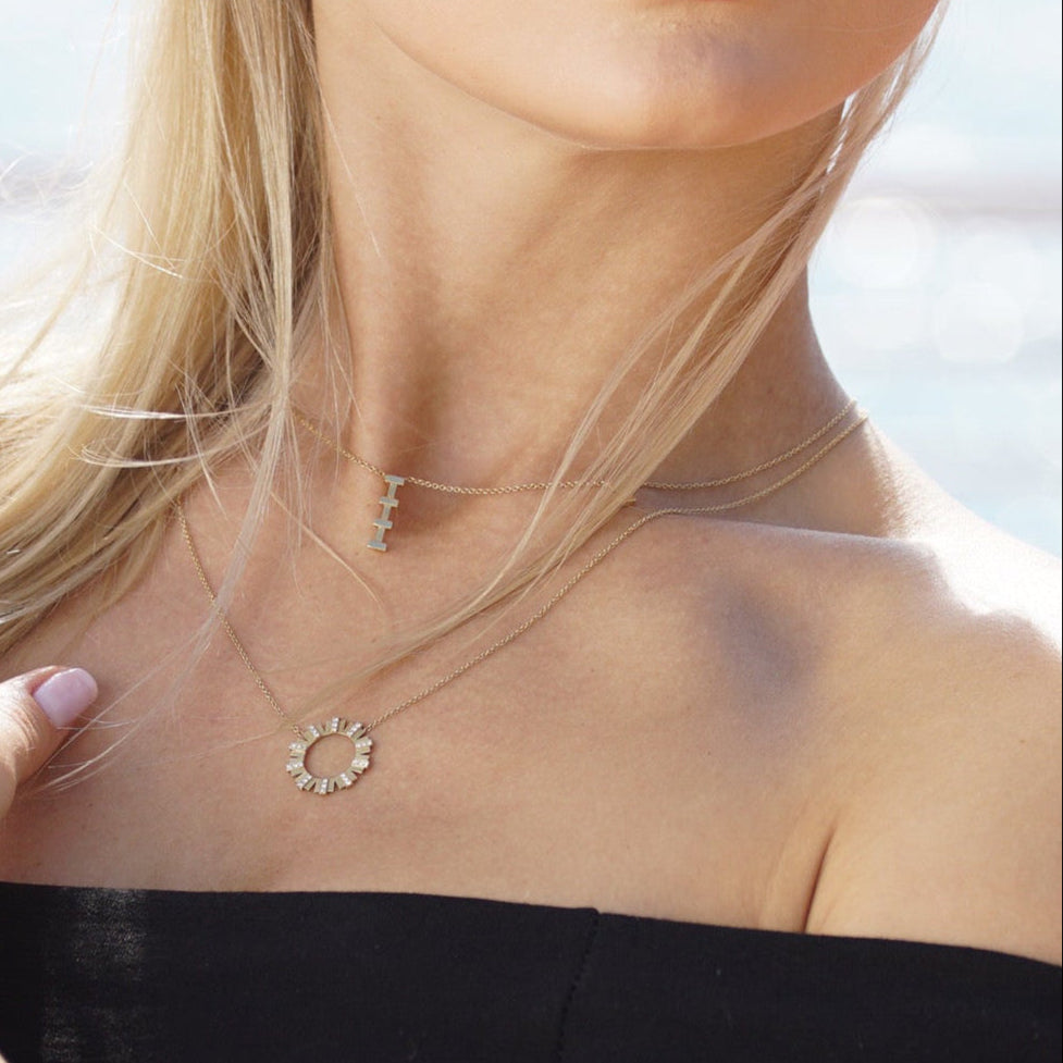 Line Solid Necklace