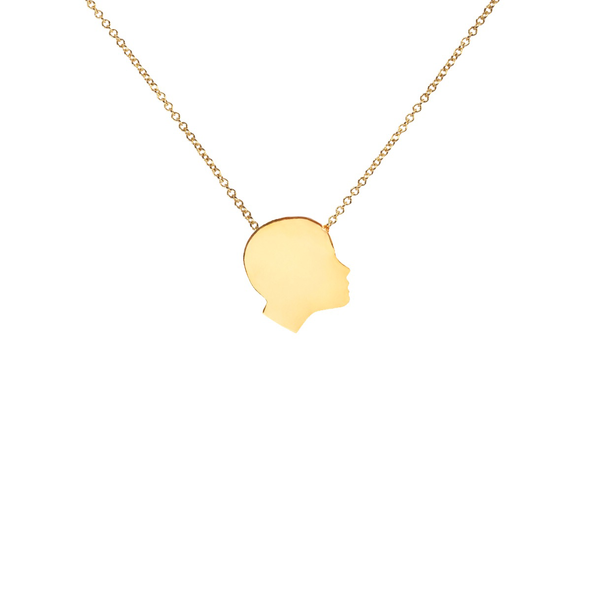 Small Face Necklace