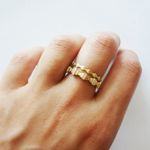 Trio Diamond Ring